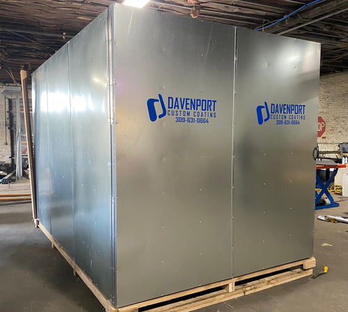 Gas Fired Batch Powder Coating Ovens