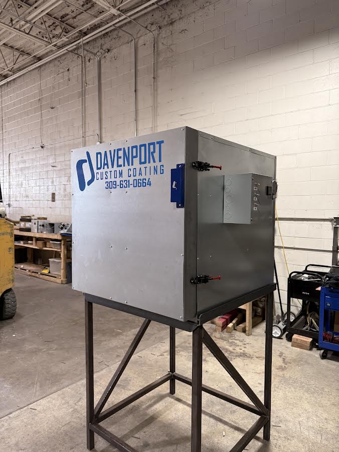 3x3x3 Electric Batch Powder Coating Oven