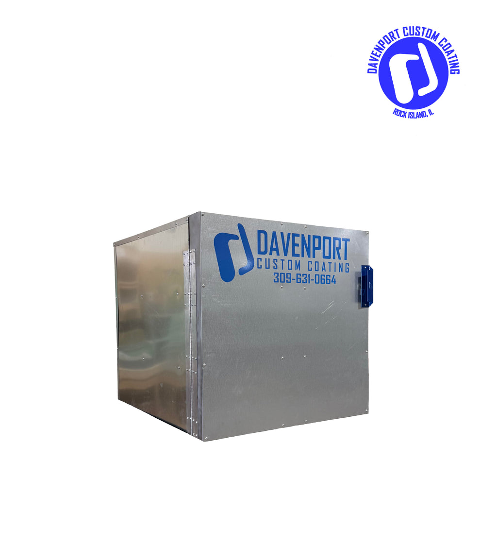 3x3x3 Electric Batch Powder Coating Oven