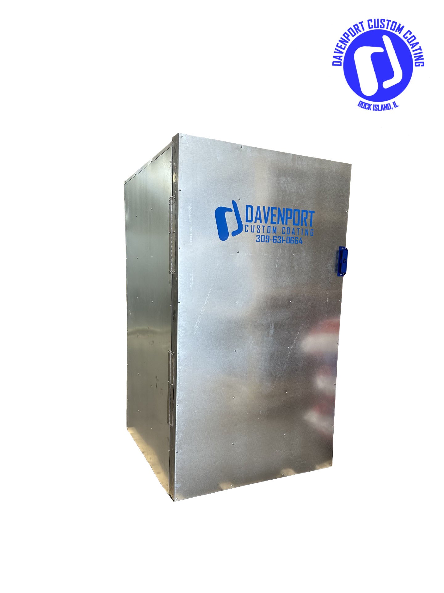 4x4x8 Electric Batch Powder Coating Oven