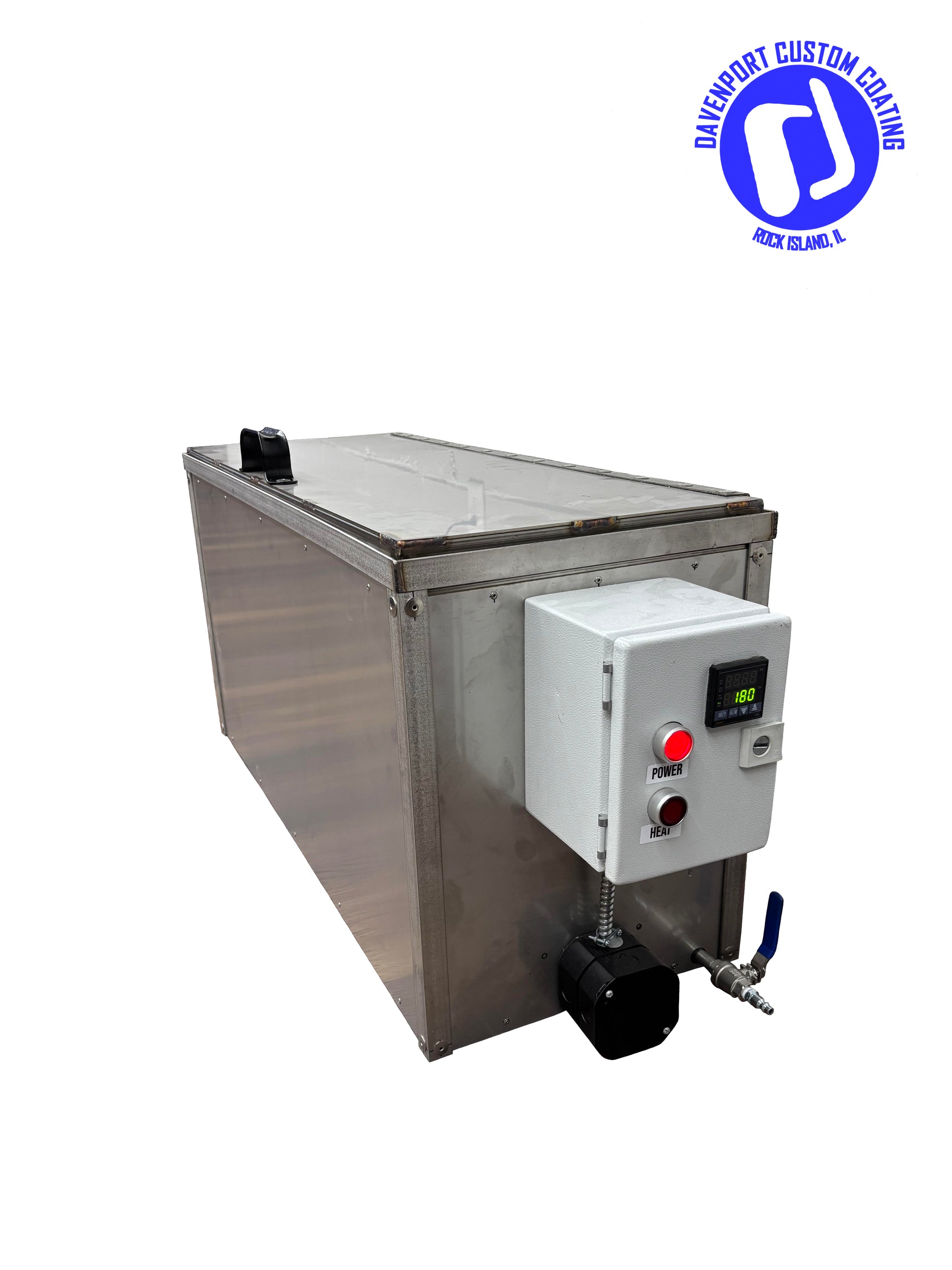 12 x 24 x 18 Heated Strip Tank