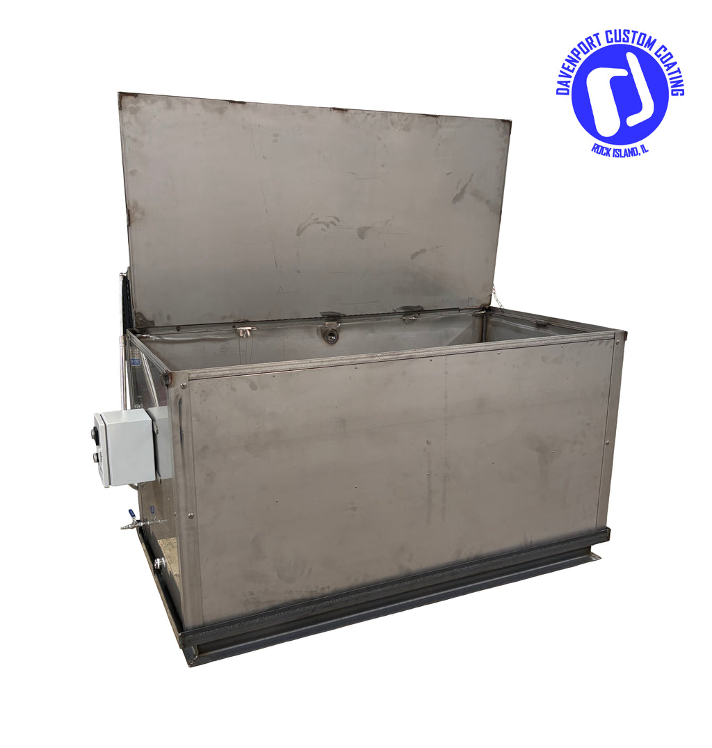 30 x 30 x 60 Heated Strip Tank