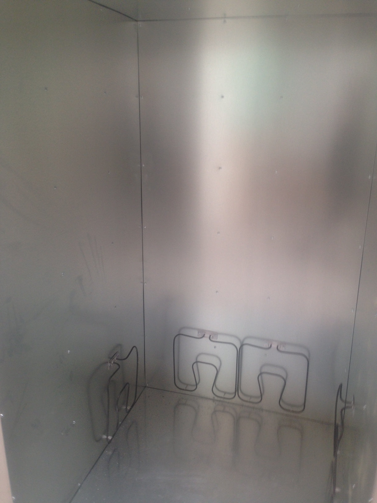 4x4x8 Electric Batch Powder Coating Oven