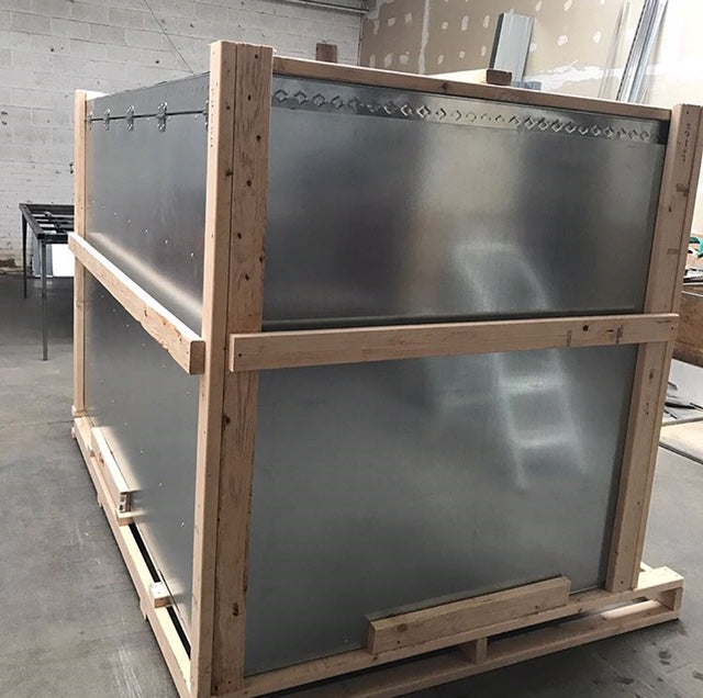 5x5x8 Electric Batch Powder Coating Oven