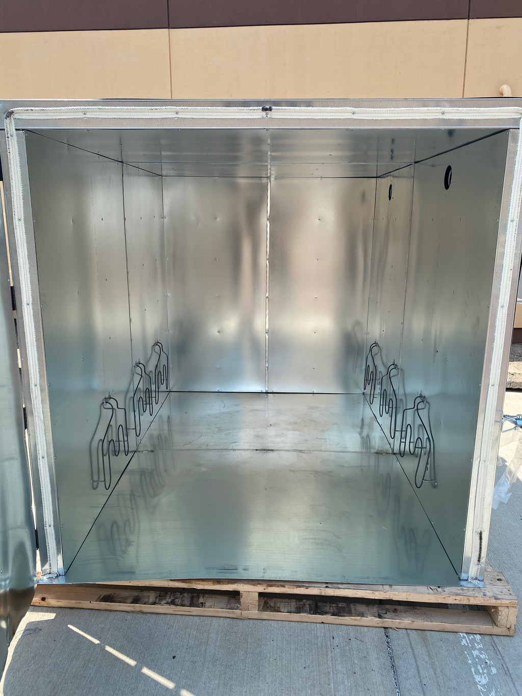 6x6x10 Electric Batch Powder Coating Oven