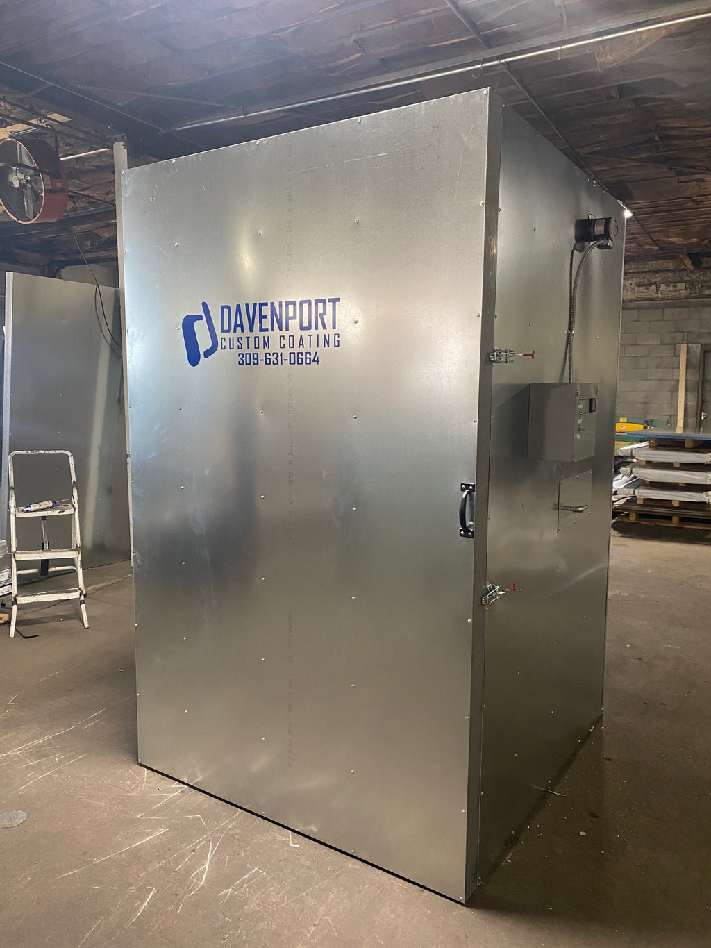 5x5x7 Electric Batch Powder Coating Oven