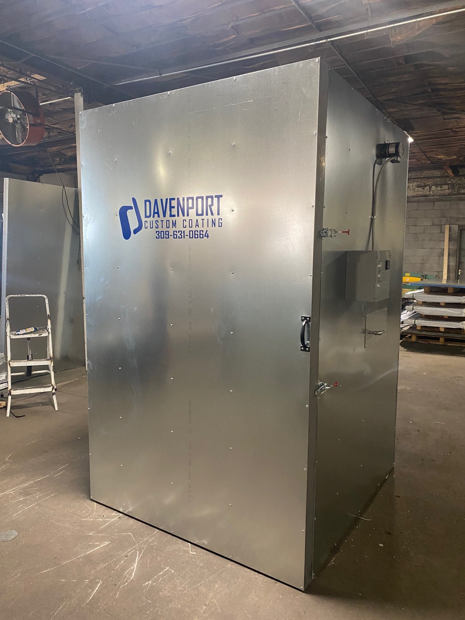 5x5x7 Electric Batch Powder Coating Oven